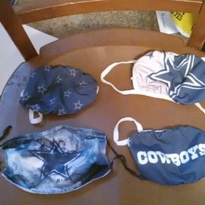 Dallas cowboy face masks